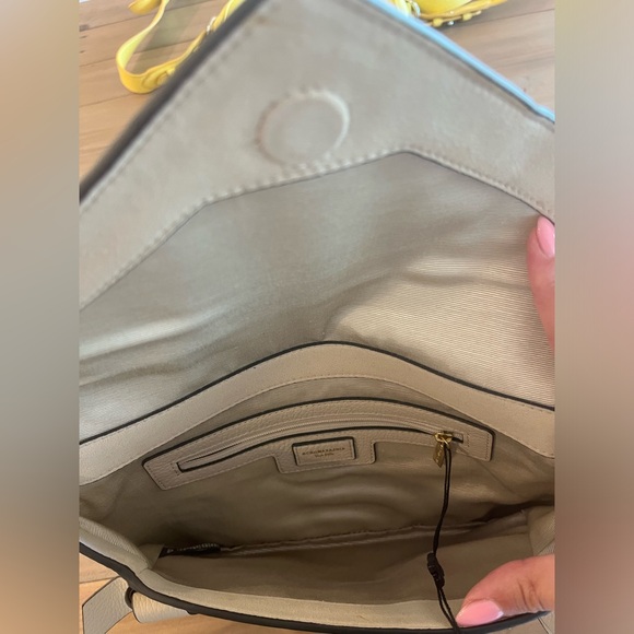 BCBG light grey clutch NWT - Picture 2 of 3